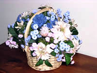 flower basket photo